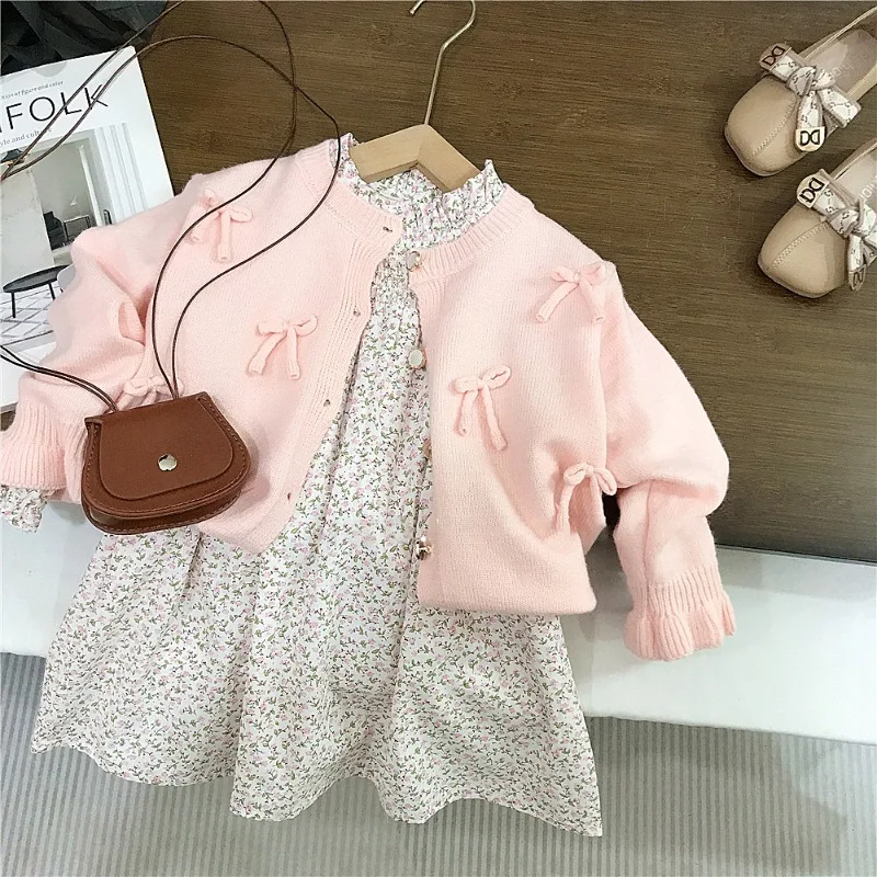 【KID】チェリーブロッサム花柄ワンピース
