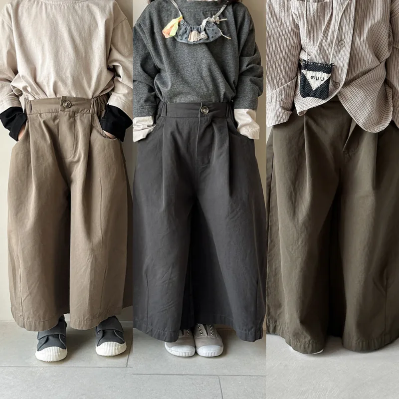 エピワイドバンディングコットンロングパンツ