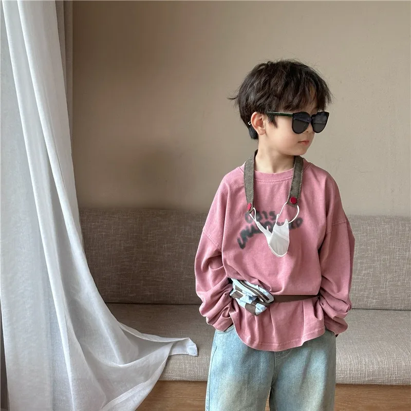 オービスレタリング長袖Tシャツ
