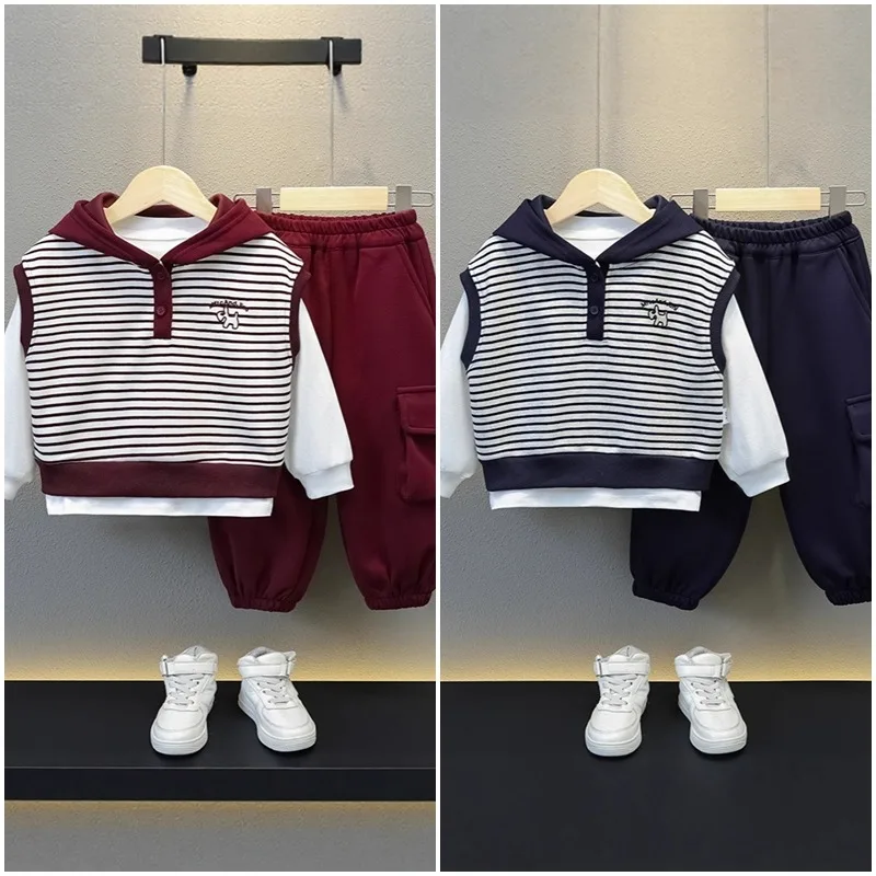 マウンテンドッグフーディベストTシャツ長ズボン3点セット