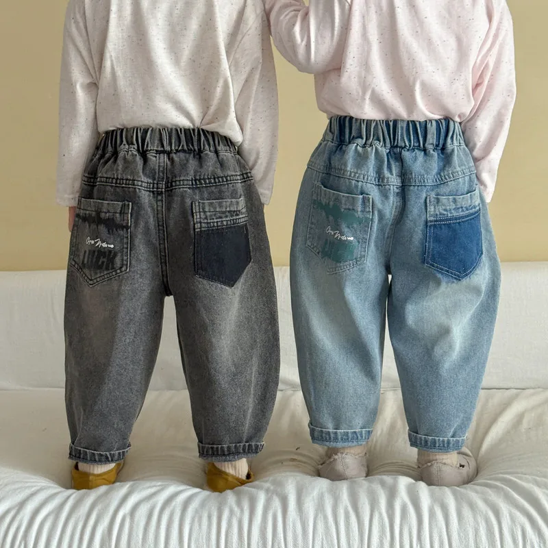 【KID】シネマシュガーテーパードデニムパンツ