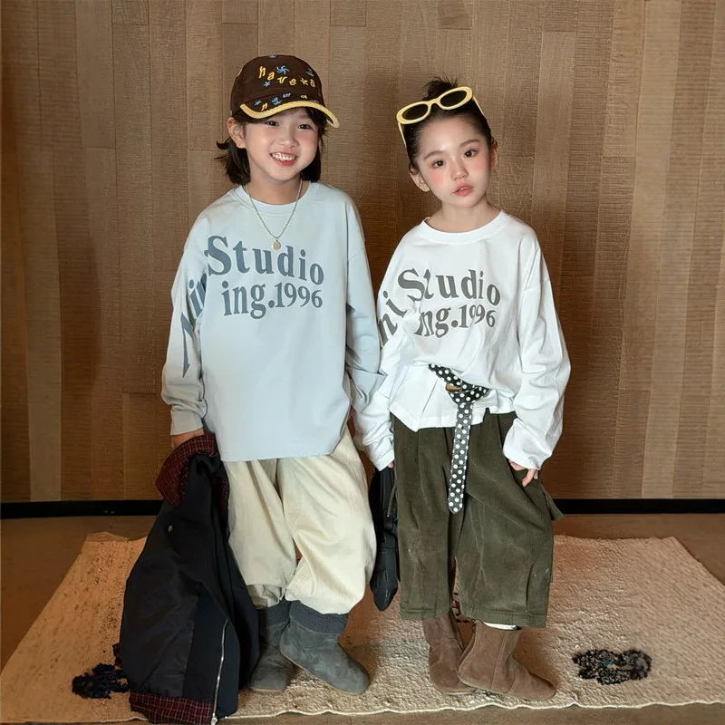 スタジオ1996ロゴプリント長袖Tシャツ