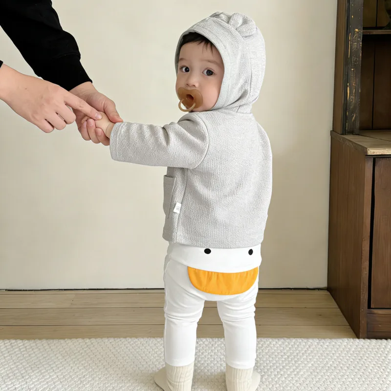 【BABY】耳付きフードジャケットレギンス追加可