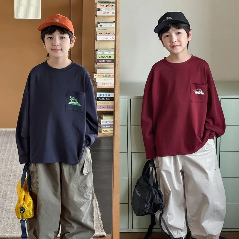 フライングスイングポケット長袖Tシャツ