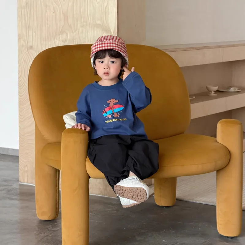 【BABY】ロングボードサーフドッグ長袖Tシャツ