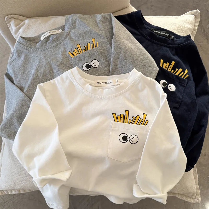 フライウィンクポケット長袖Tシャツ