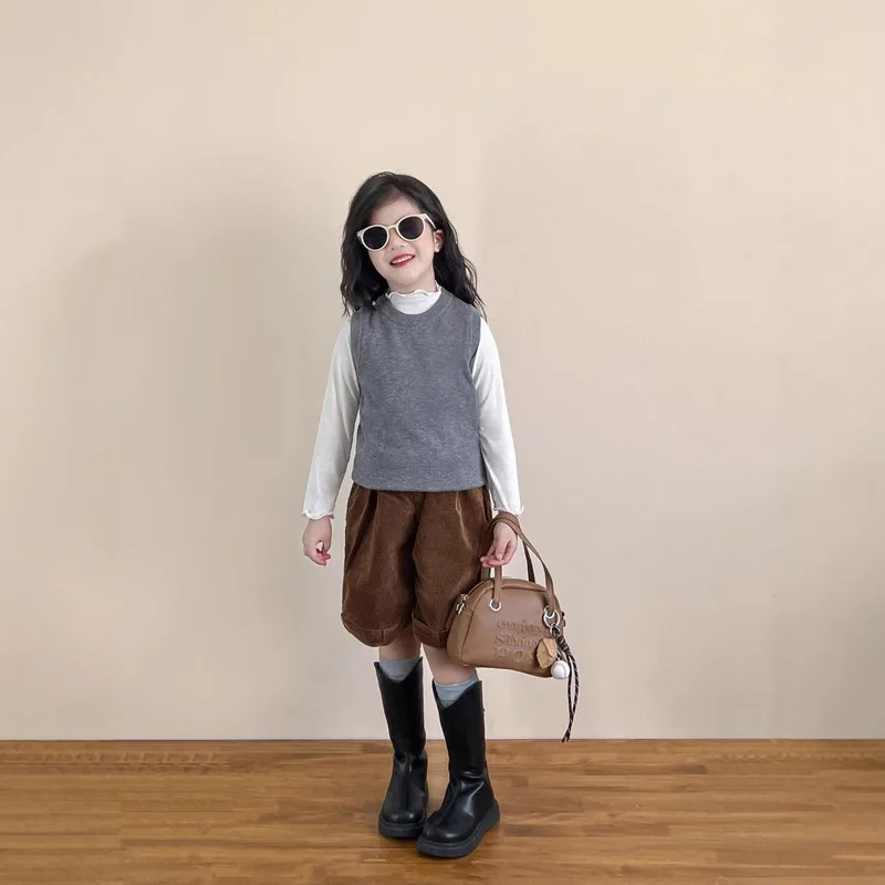【リンクコーデ】アイズデイリーベスト／ハーフパンツ