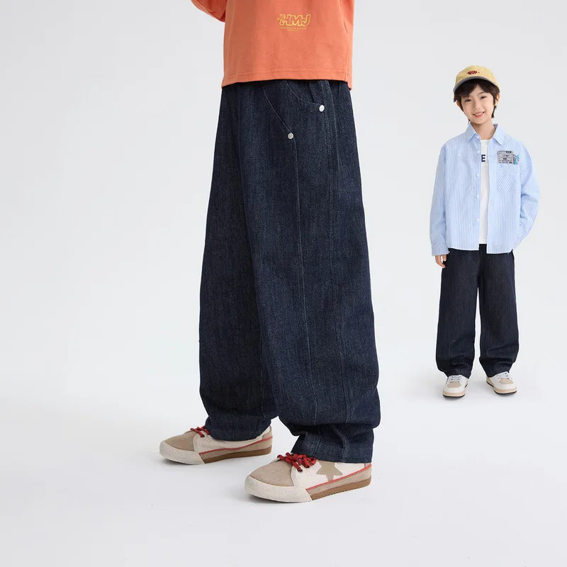 ワイドシルエットデニムパンツ