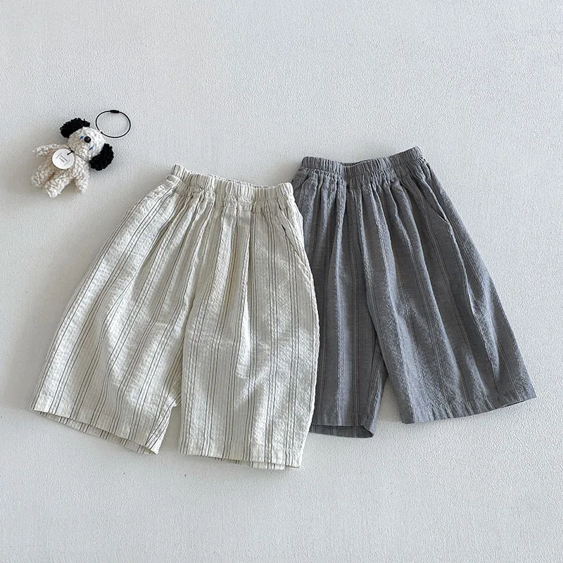 ストライプハーフパンツ