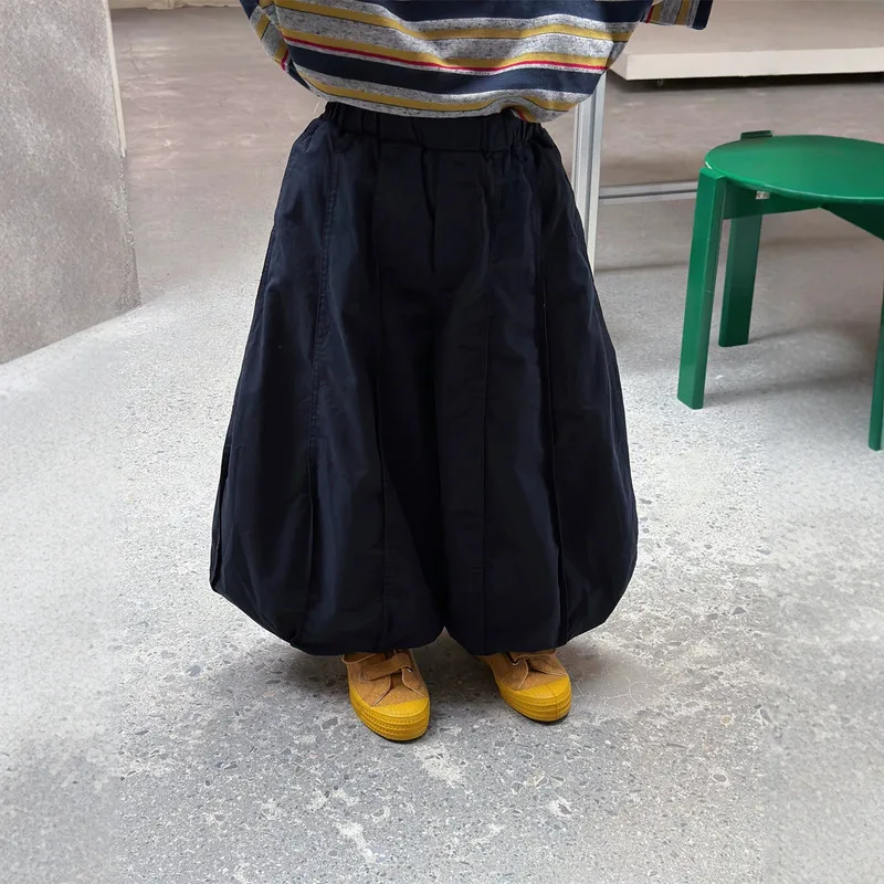 【KID】パンプキンシルエットロングパンツ