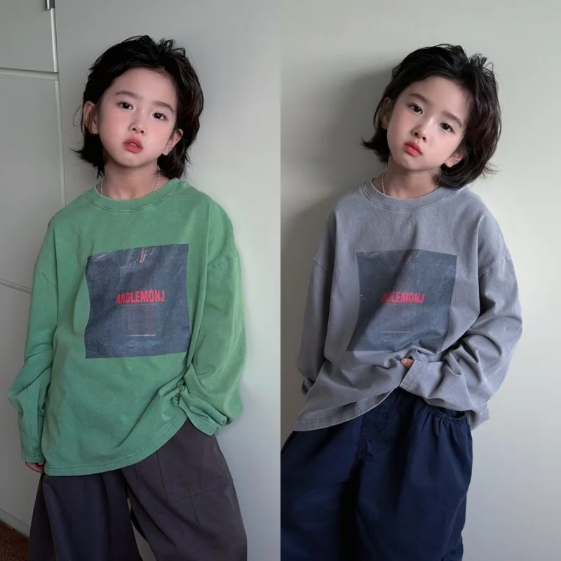 ムービーボックスプリント長袖Tシャツ
