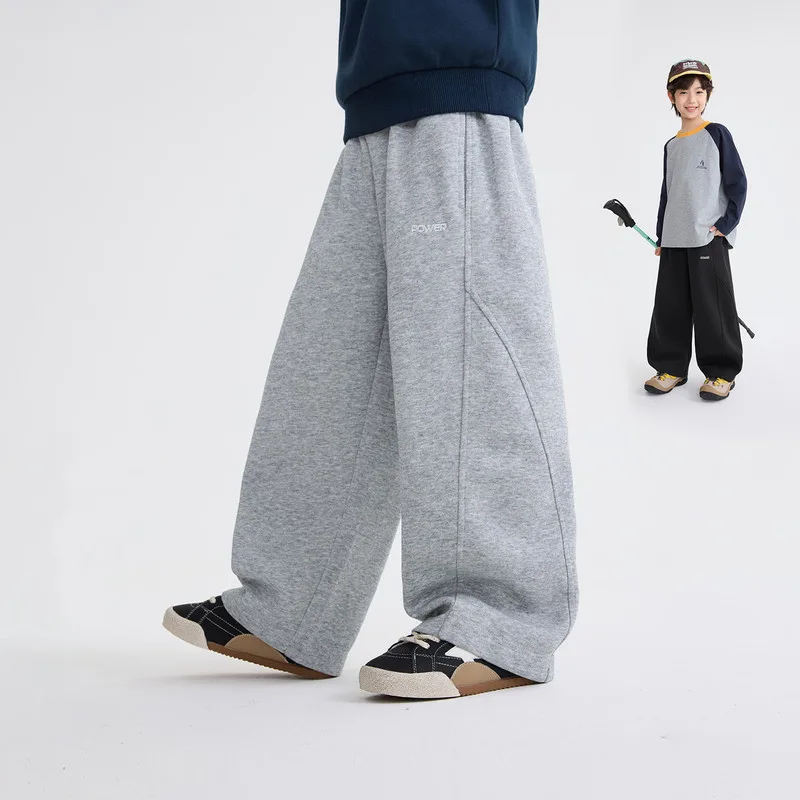 【KID】キッズワイドシルエットスウェットパンツ