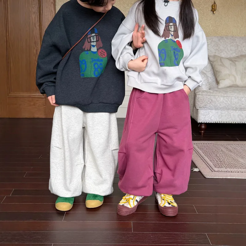 【KID】ツイールノースワイドカジュアルパンツ