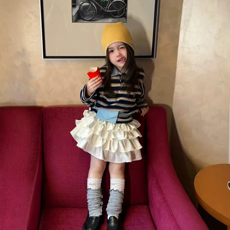 【KID】イングランドストライプポロTシャツ