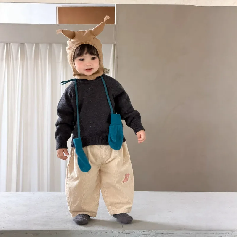 【リンクコーデ】ニットTシャツ／パンツ
