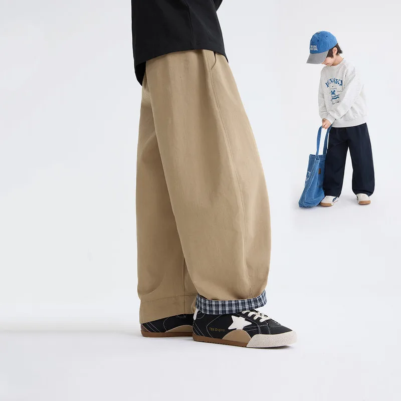 【KID】キッズカーブシルエットロングパンツ