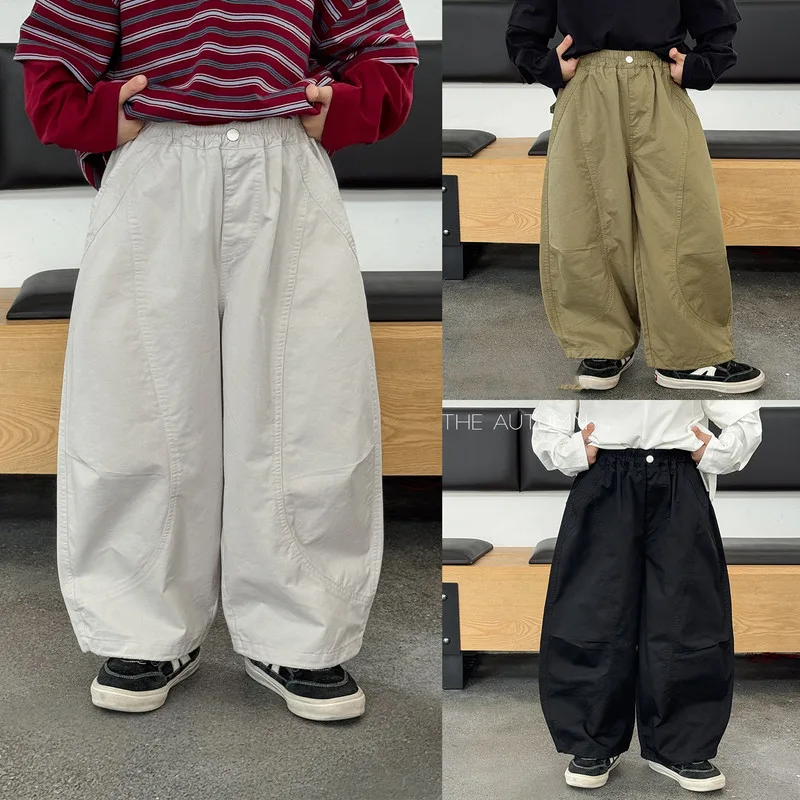 【KID】ウエストギャザーバルーンワイドパンツ