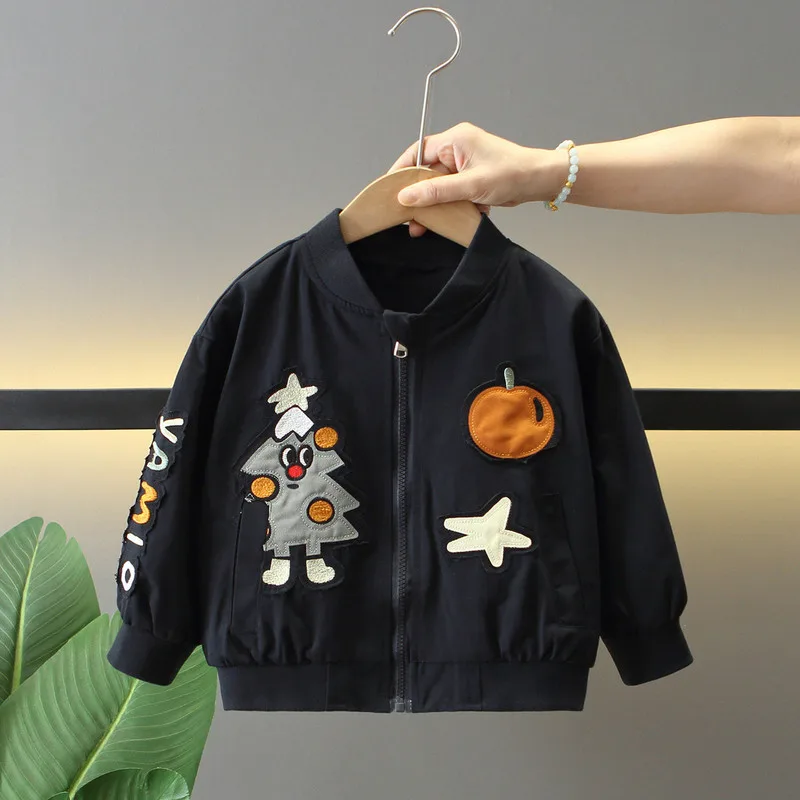 【KID】マグネットモチーフブラックジャケット