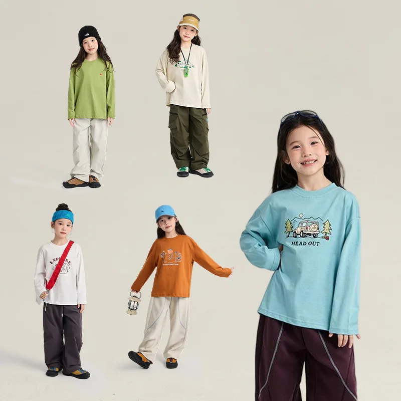 【KID】マウスモチーフ長袖Tシャツ