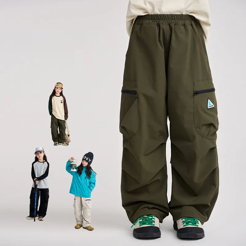 【KID】キッズワイドポケットカーゴパンツ