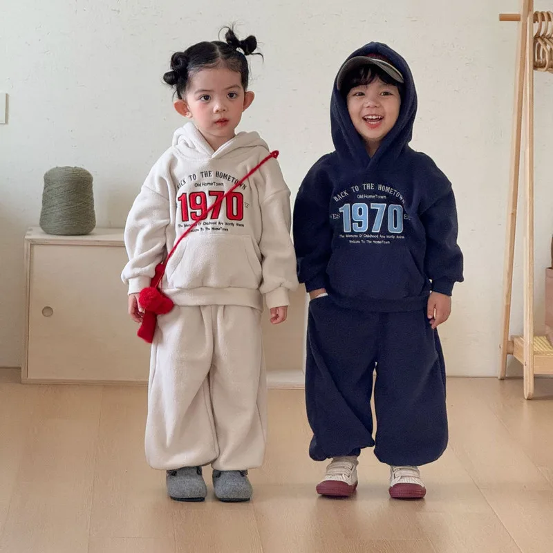 【セット】ナンバーロゴ裏起毛スウェットセットアップ
