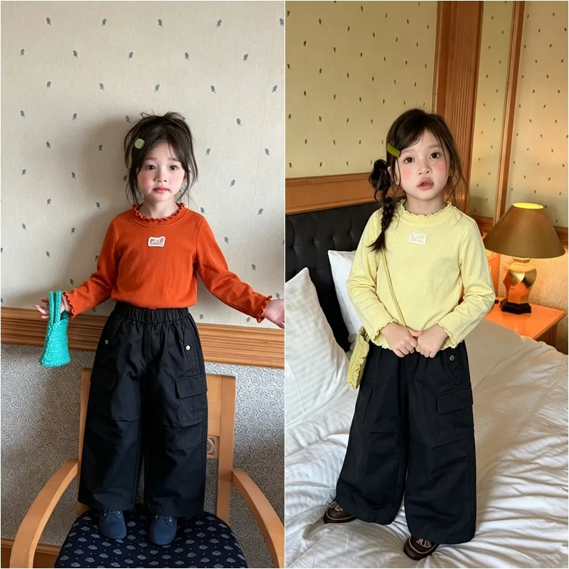 【KID】ルミナスラベル長袖Tシャツ
