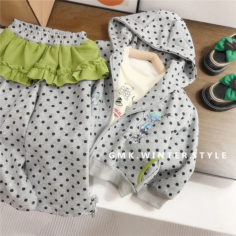 【セット】ミュージックドットパーカー上下セット