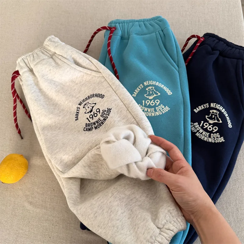 【KID】ドッグロゴフレアスウェットパンツ