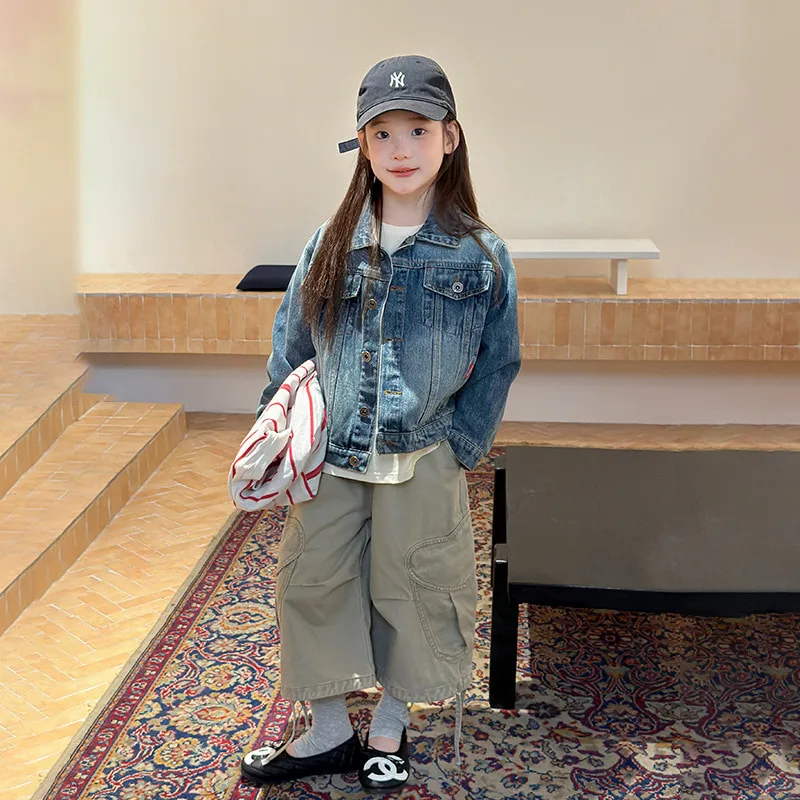 【KID】ヴィンテージウォッシュデニムジャケット