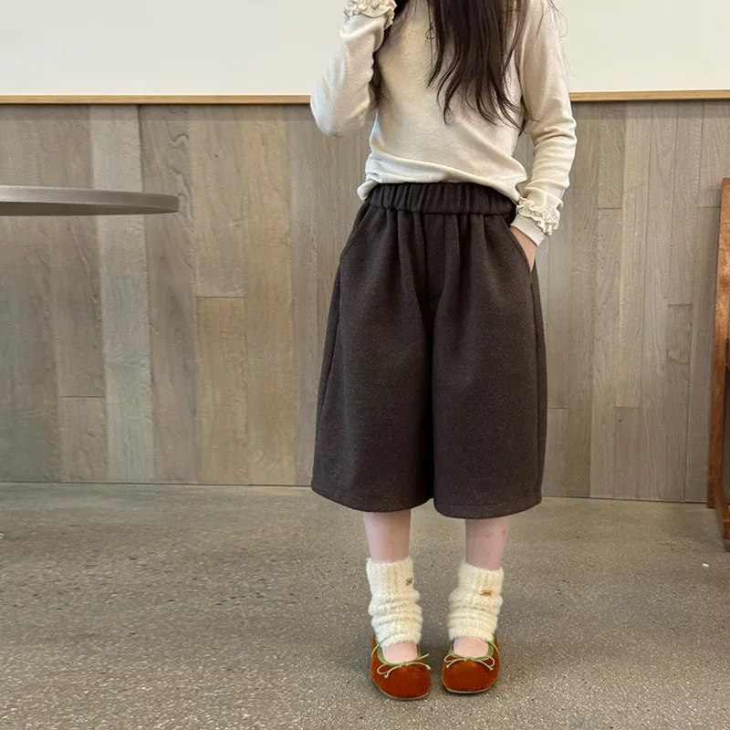 【KID】キャッチベビー七分丈ワイドパンツ