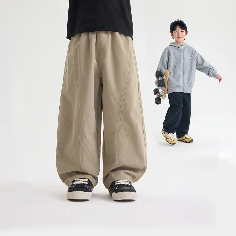 【KID】キッズワイドカーブシルエットパンツ