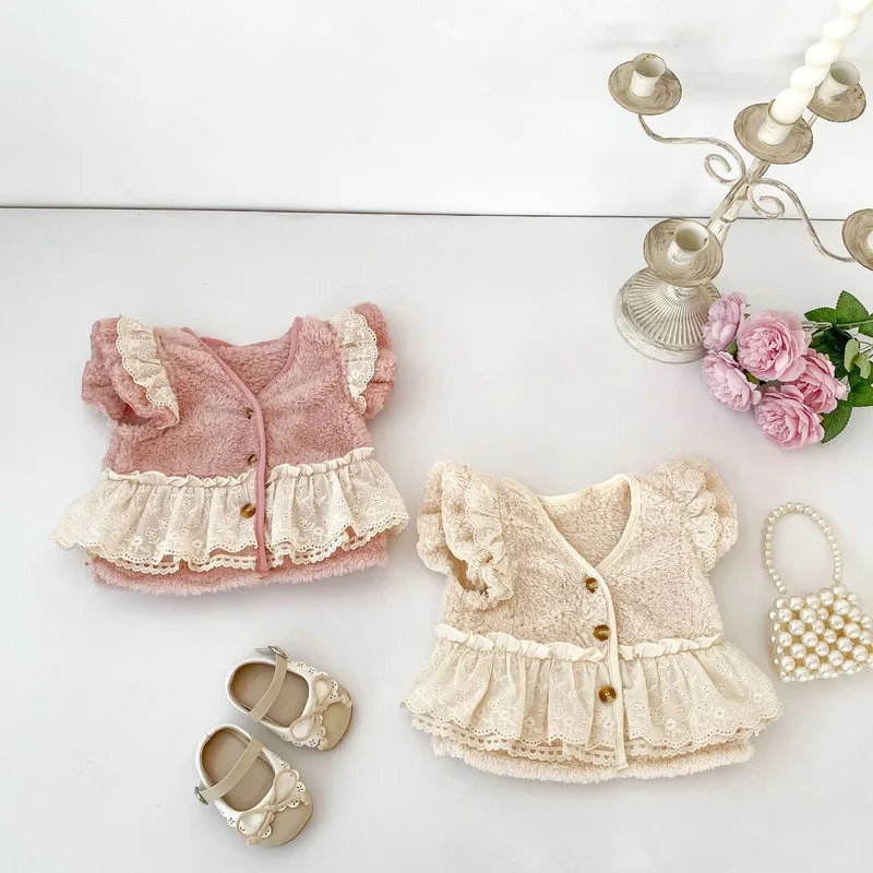 【BABY】エンジェルウィングフリースベスト