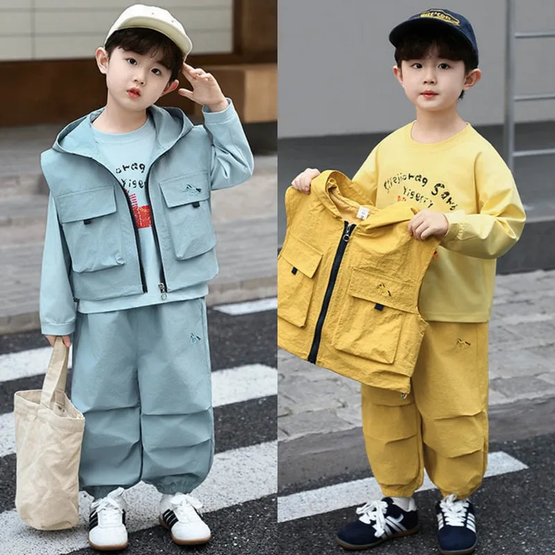 【セット】タートルネックベストパンツ3点セット