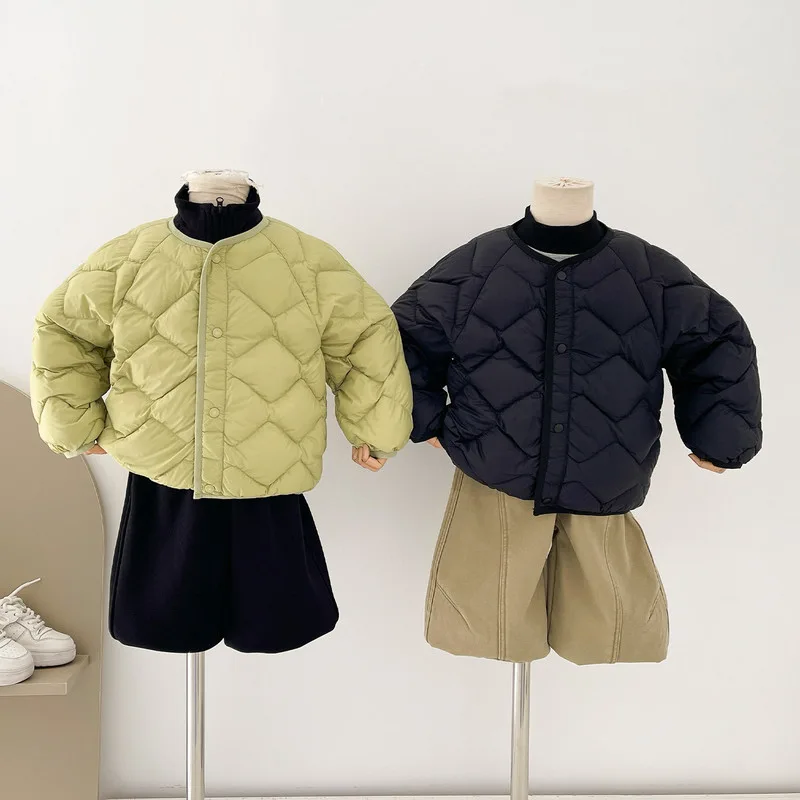 【KID】シルキースムースダイヤキルティングジャケット