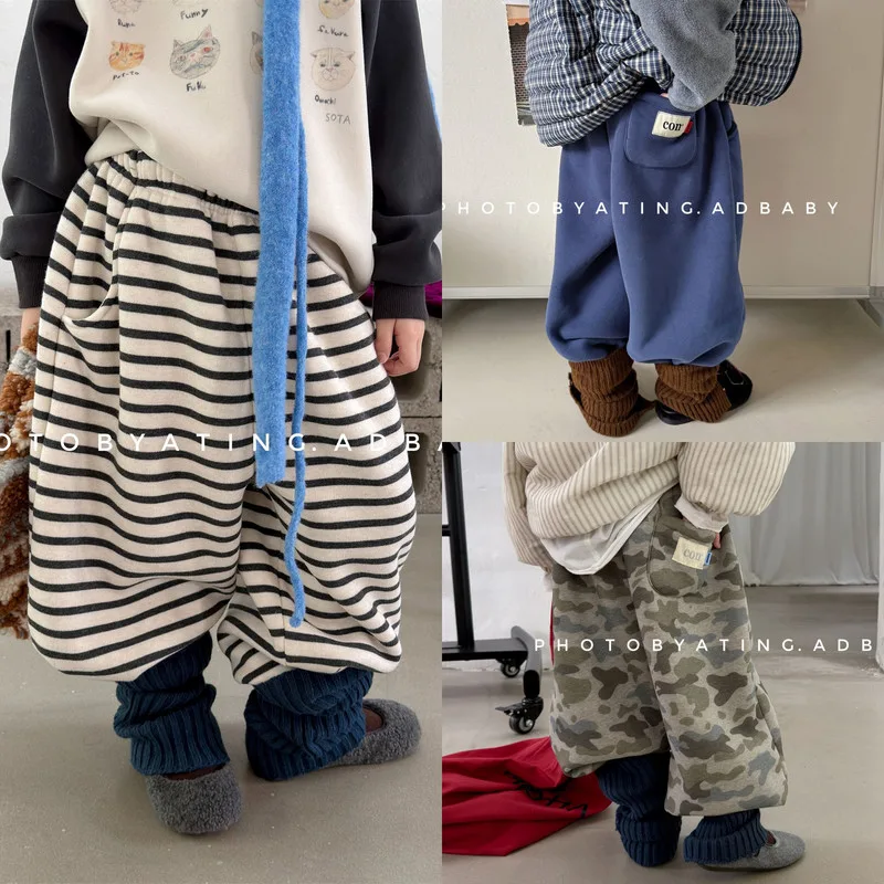 【KID】裏起毛キッズスウェットロングパンツ