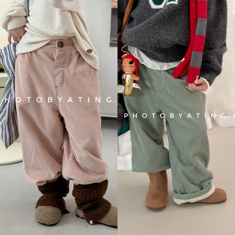 【KID】コーデュロイ裏起毛パンツ
