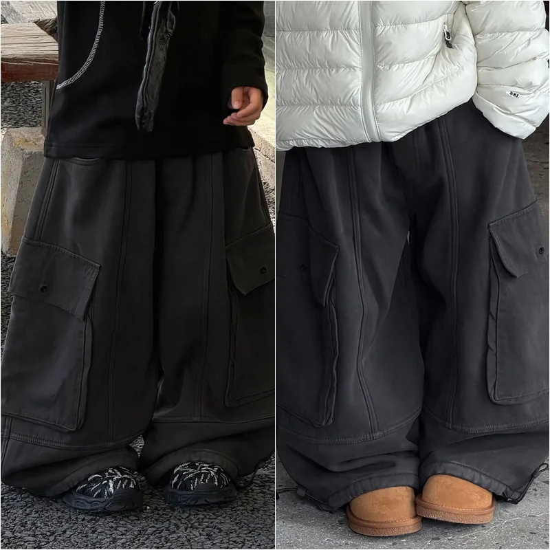 【KID】裏起毛キッズカーゴパンツ