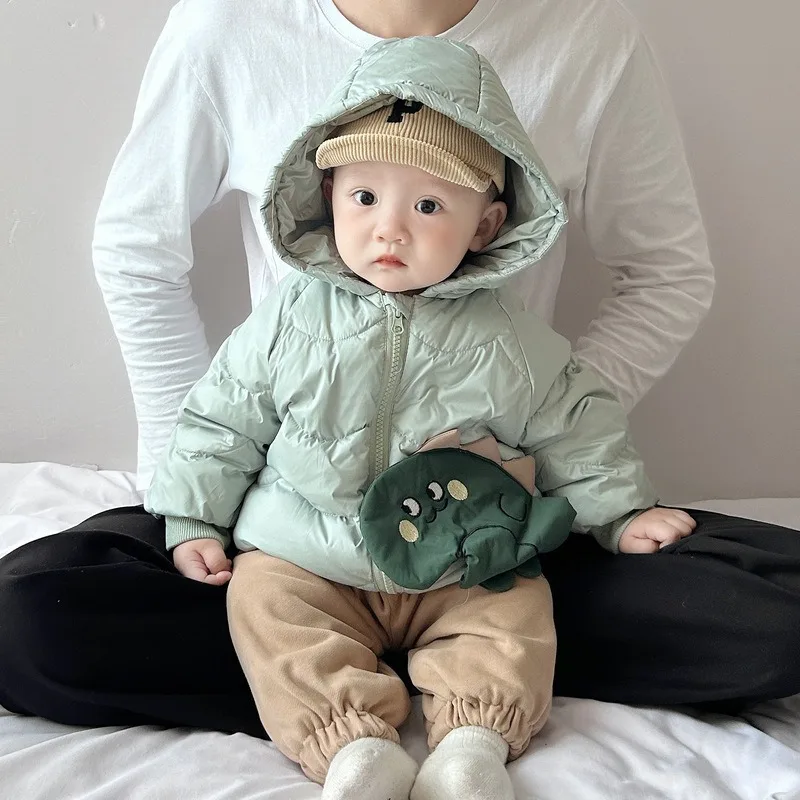 【BABY】恐竜モチーフフード付きパディングジャケット