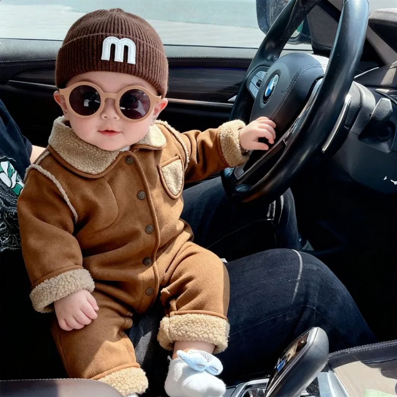 【BABY】リバーシブルベビーカバーオール