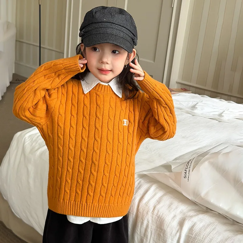 【KID】ケーブル編みキッズニットセーター