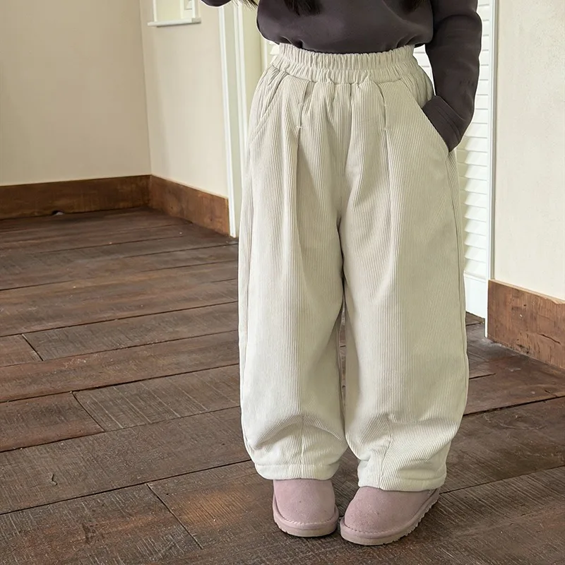 【KID】コーデュロイキルティングパンツ