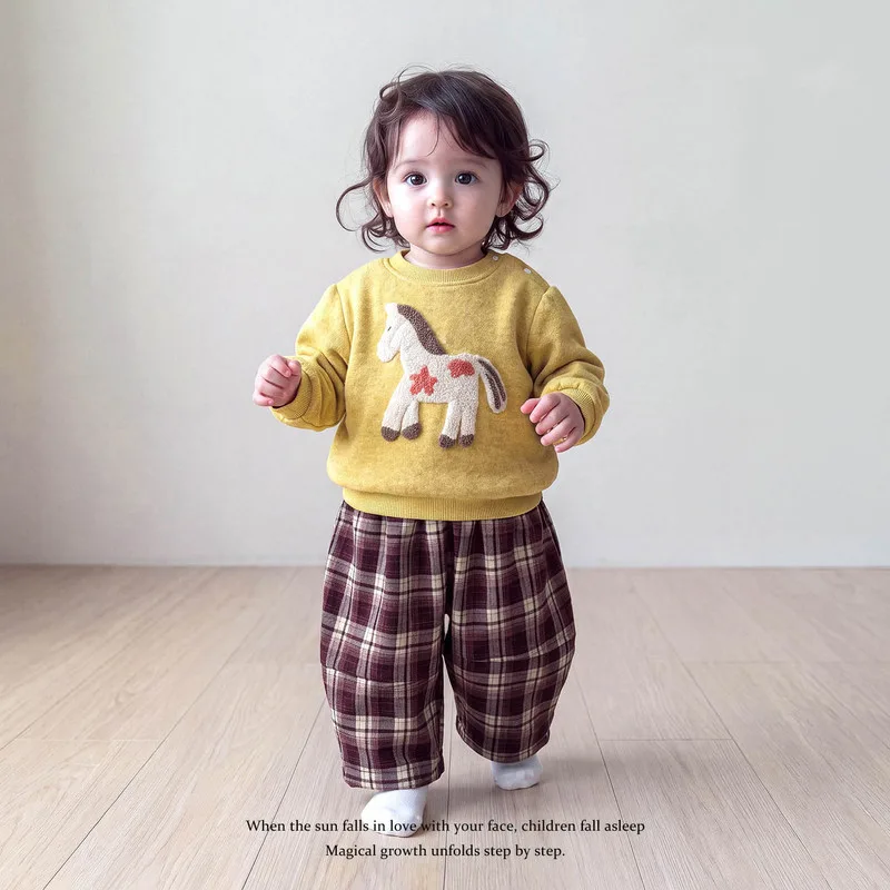 【BABY】ポニーモチーフニットTシャツ