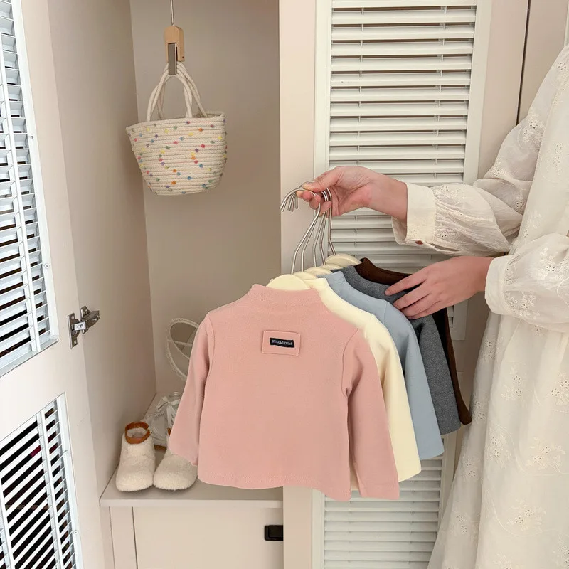 【BABY】ハイネック長袖インナーTシャツ