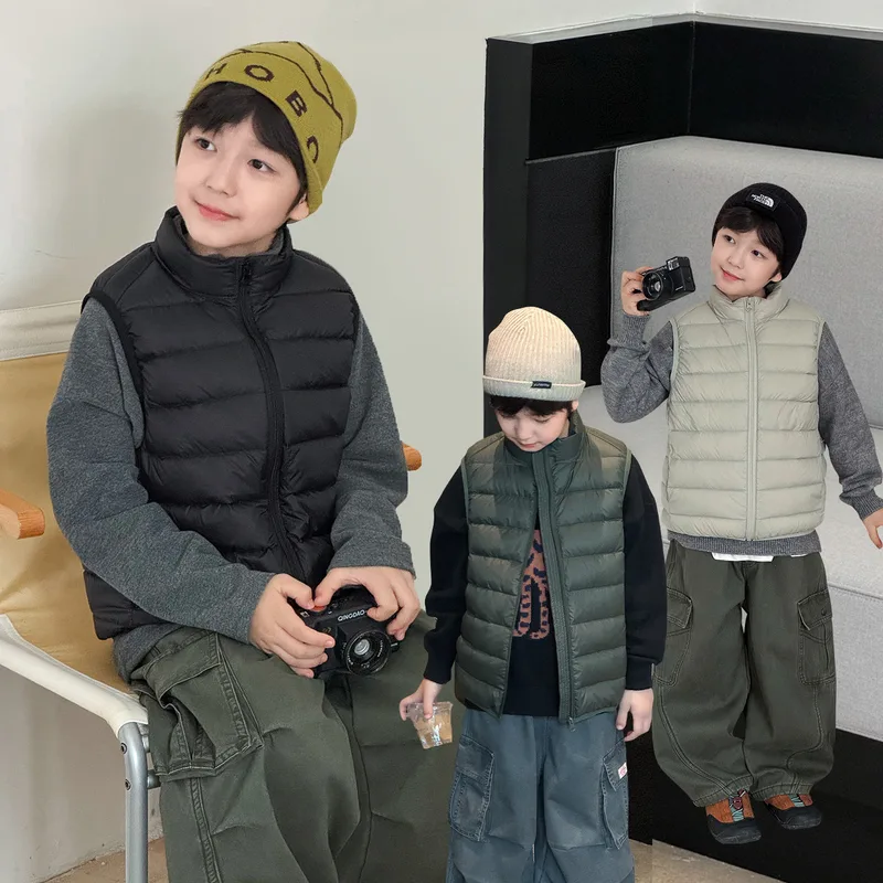 【KID】キッズハイネックダウンベスト