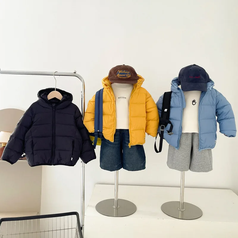 【KID】キャンバス裾ゴムショート丈ジャケット