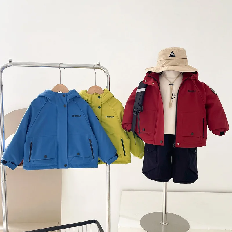 【KID】カジュアルポケットキッズジャケット