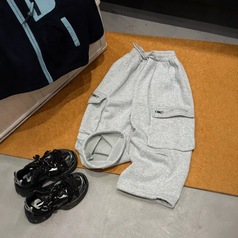 【KID】グレードローコード裏起毛カーゴパンツ