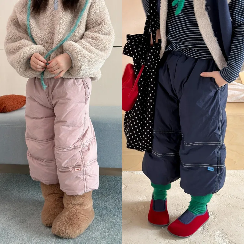 【KID】チケットパネルデザインボリュームパンツ