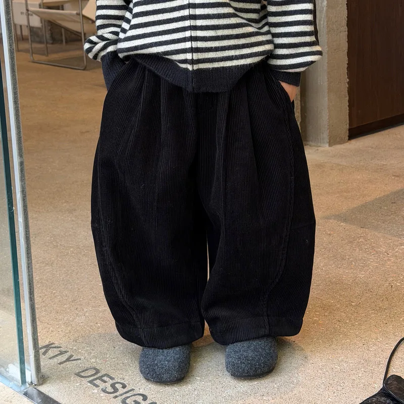【KID】裏起毛コーデュロイバルーンパンツ