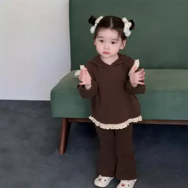 ブラウン 上下セット